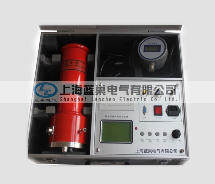 ZGF-120KV/2mA大屏智能直流高壓發生器。應用AIPWM技術，對PWM技術的不準確線性度進行了調整，使儀器精度得到了大幅度提高。并采用AI技術設定過壓保護和過流保護取代了數字撥盤開關只能設定電壓值